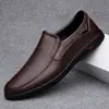 Nuevos Zapatos de Cuero para Hombre de Cuatro Estaciones, Zapatos de Cuero para Hombre, Zapatos de Cuero de Moda Estilo Coreano Estilo Británico, Zapatos de Cuero Casuales, Prácticos