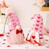 Nuevos Suministros Decorativos para el Día de San Valentín Muñeca Rosa de San Valentín Adorno de Pareja Regalo de San Valentín Adorno de Amor
