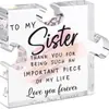 Adornos Acrílicos Transfronterizos de Pie Artesanías Personalizadas Mesa Día de la Madre Día del Padre Halloween Navidad Regalos