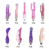Acessórios para máquinas de sexo, vibrador realista de três furos para homens e mulheres, bolinhas anal de cristal, brinquedos divertidos especiais de SM para flerte para mulheres