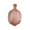 Bandeja de madera maciza para taza de té de madera maciza para el hogar, plato de madera de acacia, plato para aperitivos, plato de dim sum, plato japonés de madera maciza personalizado