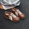 Zapatillas de entrenamiento alemanas de cuero suave, muy bonitas, muy populares, para mujer, nuevo estilo 2026, ligeras, suela suave, zapatillas blancas, versátiles, cómodas, zapatillas casuales