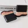 Cepillo Multifuncional para Loción Corporal Transfronterizo, Cepillo para Bronceado, Cepillo para Base de Maquillaje Líquido, Cepillo Plano Suave de Bambú, Cepillo Ondulado, Herramientas de Belleza