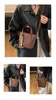 2025 Nova Moda Retro Design de Nicho Simples Bolsa de Ombro Feminina Moda Outono Bolsa Transversal de Mão Tipo Balde