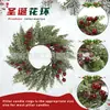 Decorações de Natal Mais Vendidas da Amazon, Decorações Festivas Feitas à Mão com Frutas Vermelhas Simuladas e Folhas de Pinheiro, Castiçais, Guirlandas de Natal