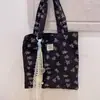 Hd3488 Bolsa de Chiffon com Pingente de Renda Floral Estilo Praia para Menina Doce Primavera e Verão Bolsa Fresca