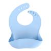 Babetes Impermeáveis para Crianças de Silicone para Bebês Saliva e Comida Prático Material de Grau Alimentício para Uso Diário em Casa