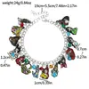 Atacado de Joias de Liga de Zinco com Charms de Personagens de Desenho Animado Quente DSN Filme Branca de Neve Pulseira