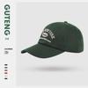 Novo Chapéu Masculino Versátil Versão Coreana Boné com Aba Feminino Circunferência da Cabeça Grande Mostrando Rosto Pequeno Moda Simples Boné de Baseball com Letra Atacado