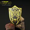 La Leyenda de Zelda El Aliento de la Naturaleza Reino Circundante Lágrimas Escudo Real Arma Modelo de Metal Juguete 10cm