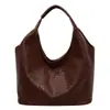 Yue Zi 2026 Otoño Temprano Nueva Moda Versátil Casual Simple Bolso de un Hombro Gran Capacidad Viaje Diario Bolso Tote Retro