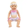 Ropa para Muñeca American Girl de 18 pulgadas Serie de Trajes de Baño de Verano Estilo Popular Traje de Baño para Muñeca de Verano 43cm