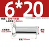 Gb869 Remache Sólido Avellanado de Acero Inoxidable 304 Cabeza Plana Cabeza Cónica Plana Tipo Percusión M2M2.5M3M4M5M6Mm