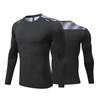 Ropa deportiva de otoño e invierno para hombre, mallas de secado rápido para exteriores, manga larga, alta elasticidad, transpirables, para correr, cuello redondo, ropa para niños en stock UA