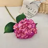 Flores Artificiais de Hortênsia Impressas em 3D de Alta Qualidade, 216 Peças, para Decoração de Sala de Estar Doméstica, Mesa de Jantar, Hotel e Cena de Casamento