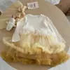 Conjunto de Otoño para Niñas Ningli: Vestido Cárdigan para Bebé, Ropa de Otoño Única y Hermosa para Niños, Vestido de Princesa, Moderno