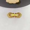 Relógio de coração de pêssego fivela de pérola de fileira única/dupla banhado a ouro real 18k acessórios de fivela de conexão para colar/pulseira DIY