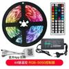 Luces Led Transfronterizas de Bajo Voltaje 5050 de Colores Tira de Luces RGB Luces de Halloween Coloridas Cambiantes Atmósfera Fantasía Luces Marquesina a Todo Color