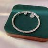 Pulsera de plata de ley con campana de la marca Ping An Fu, auténtica, para mujer, 9999 pies de plata maciza, ideal como regalo de cumpleaños para una novia especial.
