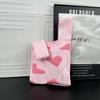 Bolsa Tricotada com Senso Avançado Nova Bolsa de Pulso de Desenho Animado Bolsa de Férias Bolsa de Mão Nicho Versátil Bolsa de Mão Bolsa de Presente