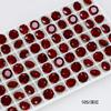 Rhinestones Octagonales Corte Rosa Dongzhou de 8 mm, Rhinestones Brillantes K9 con Base Puntiaguda, Nuevas Decoraciones para Uñas, Rhinestones para Accesorios de Aretes DIY