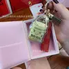 Ouro Puro 999 Ouro Garante a Você Bolsa Balde de Dinheiro Bolsa Pingente Cura Todas as Doenças Bolsa de Corrente para Celular Pingente Estilo Quente Atacado