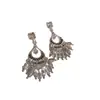 Pendientes de gota con incrustaciones de diamantes transfronterizos europeos y americanos, pendientes de lujo de alta gama, accesorios para orejas de moda de nicho, venta al por mayor desde fabricante de Yiwu