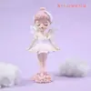 Adornos Decorativos para Pastel de Resina Princesa Belle Anne Bebé Michelle Ángel Modelo Nuevo 2026 para el Primer Cumpleaños de Niños