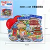 Shantou Chaozhou Creatividad Cultural Souvenirs Turísticos Populares Específicos de la Ciudad, Creatividad Cultural Tendencia Nacional, Imanes Magnéticos para Refrigerador al por Mayor