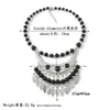 Estilo étnico collar retro joyería hecha a mano collar Miaoyin al por mayor collar de cuentas de plata de Xizang A2441