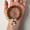 Pulseira de Cristal com Franjas Estilo Chinês Tendência, Nova Pulseira Robusta de Pedras Preciosas que Atrai Riqueza e Boa Sorte, Joia Cultural e Criativa Popular em Áreas Turísticas