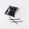 Pasador Negro Estilo Coreano Pasador de Bobby Pin Pinza Ondulada para Adulto Accesorio para el Cabello Pinza Lateral Pinza de Acero para Niña Flequillo Pinza Pequeña Dulce