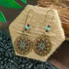 Brincos de gota retrô de moda personalizados, brincos longos e quentes de fronteira, joias criativas no atacado na Europa e nos Estados Unidos