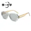 Nueva Tendencia Retro Versátil Gafas de Sol Doble Puente Gafas Gafas de Sol Hombres Sensación de Alta Gama Protección UV Protección Solar