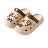 Tamancos de EVA para homens e mulheres, chinelos antiderrapantes para banheiro, sandálias de casal com tema Toy Story, sola macia e transparentes