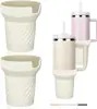 Adecuado para botas de silicona para vasos Stanley de 30 oz/40 oz. Cubierta protectora inferior para vasos Stanley. Cubierta protectora de silicona.
