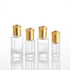 Botella octogonal de 3 ml, 6 ml, 9 ml y 12 ml, con cuentagotas, para perfume, aceite esencial y subembotellado personalizado.