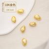 Relleno de Oro de 14K Conserva el Color Asimétrico Forma Especial Cuentas Espaciadoras Cuentas de Piedra Espaciador Irregular Barroco DIY Joyería de Perlas Hecha a Mano