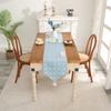 Sencillo Jacquard Teñido en Hilo Geometría Mantel de Mesa Comedor Camino de Mesa Mesa de Centro Zapatero Mueble de TV Cubre Toalla Tela Transfronterizo Amazon