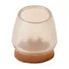 Cubiertas para patas de silla, almohadillas de silicona para pies para taburetes de patas delgadas, silenciosas y resistentes al desgaste, protectores engrosados para patas de mesa, almohadillas reductoras de ruido para mesas y sillas