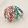 Set de 5 piezas nuevo pulsera grande banda para el pelo de línea telefónica banda para el pelo chica popular de Instagram corazón de niña banda para atar el pelo accesorios para el pelo al por mayor