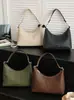 Bolsa de balde tecida transfronteiriça moderna de grande capacidade para mulheres, novo modelo de verão 2026, bolsa tote de ombro único/transversal com necessaire interna