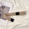 Cinturón perezoso para mujer, cinturón elástico ajustable para jeans, cinturón invisible para pantalones de hombre, artefacto adelgazante de cintura elástica, entrenamiento militar