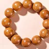 Ventas directas del fabricante: Auténticas cuentas de madera para rezar de seis caras con patrón completo de madera vieja premium del Monte Wutai para transmisión en vivo y venta al por mayor