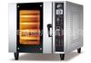 Grande forno de circulação de ar quente comercial 5/8/10 placa de aço inoxidável bolo da lua pão forno aquecido uniformemente com spray