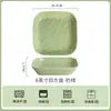 Conjunto de Tigela e Prato de Cerâmica Cor Sob Esmalte Estilo Francês Creme, Alto Valor Estético, Tigela de Sopa Simples para Uso Doméstico, Novo Modelo 2026