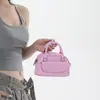 Bolsa de ombro mini poá transfronteiriça para mulheres, nova moda 2026, bolsa quadrada pequena versátil e fofa