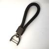 Chaveiro de couro Pingente Fivela Cor Requintada Couro Trançado Chave de Carro Corda Pingente de Metal Acessórios para Presente