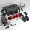 Conjunto de Nívelador Infravermelho para Comércio Exterior Selecionado Cuidadosamente com Tripé para Uso Externo, Alta Precisão, Nivelamento Totalmente Automático, Espessura Ajustável