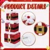 Caja de Regalo de Luces Navideñas con 60 Cajas Emisoras de Luz LED Colocadas Debajo del Árbol para Iluminación Navideña de Interior y Exterior y Decoración de Porche de Arte en Hierro